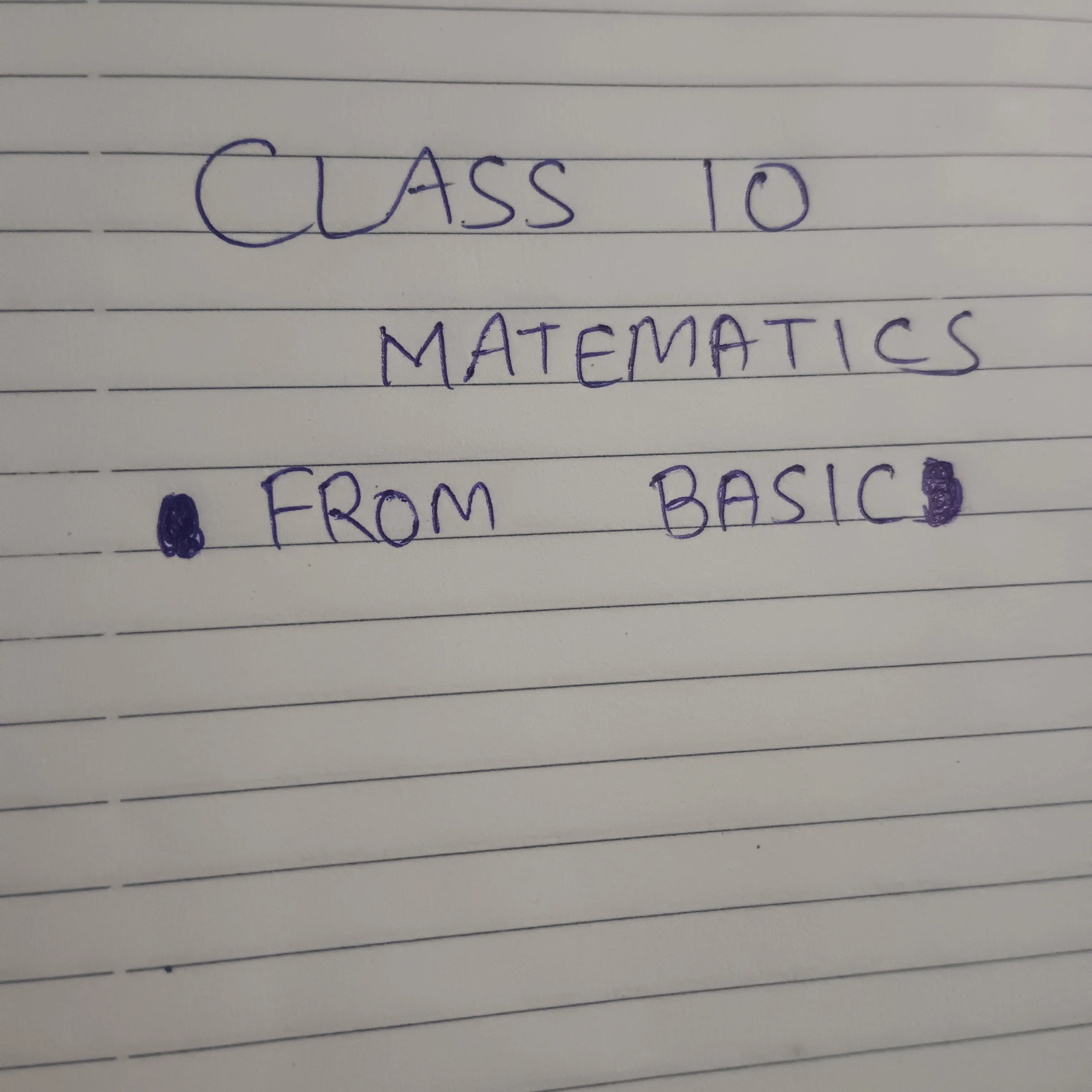 CBSE Class 10 Mathematics (From Basics to Boards) by Robin Aggarwal