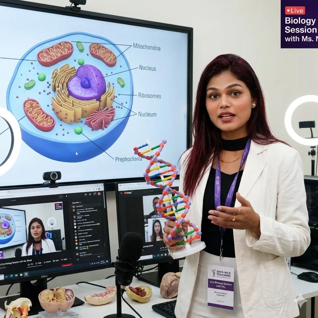 Biology Tuition (CBSE & ICSE Class 11–12) by Shivangi